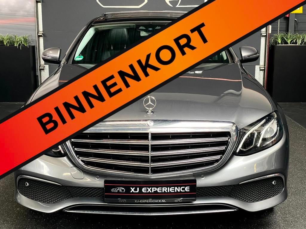 Mercedes-Benz E-klasse 220 d PANO, Auto's, Mercedes-Benz, Achterwielaandrijving, Gebruikt, Euro 6, 4 cilinders