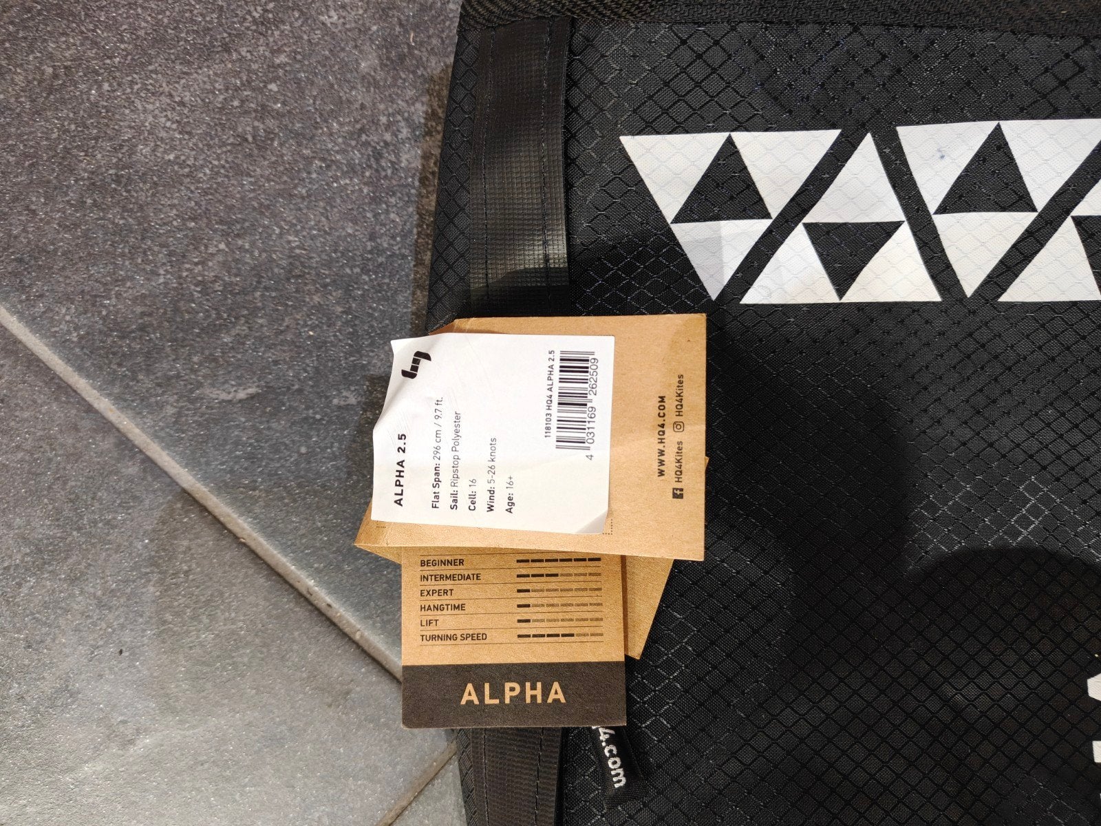 HQ4 Alpha 2.5 Powerkite - Nieuw in verpakking, Ophalen of Verzenden, Nieuw