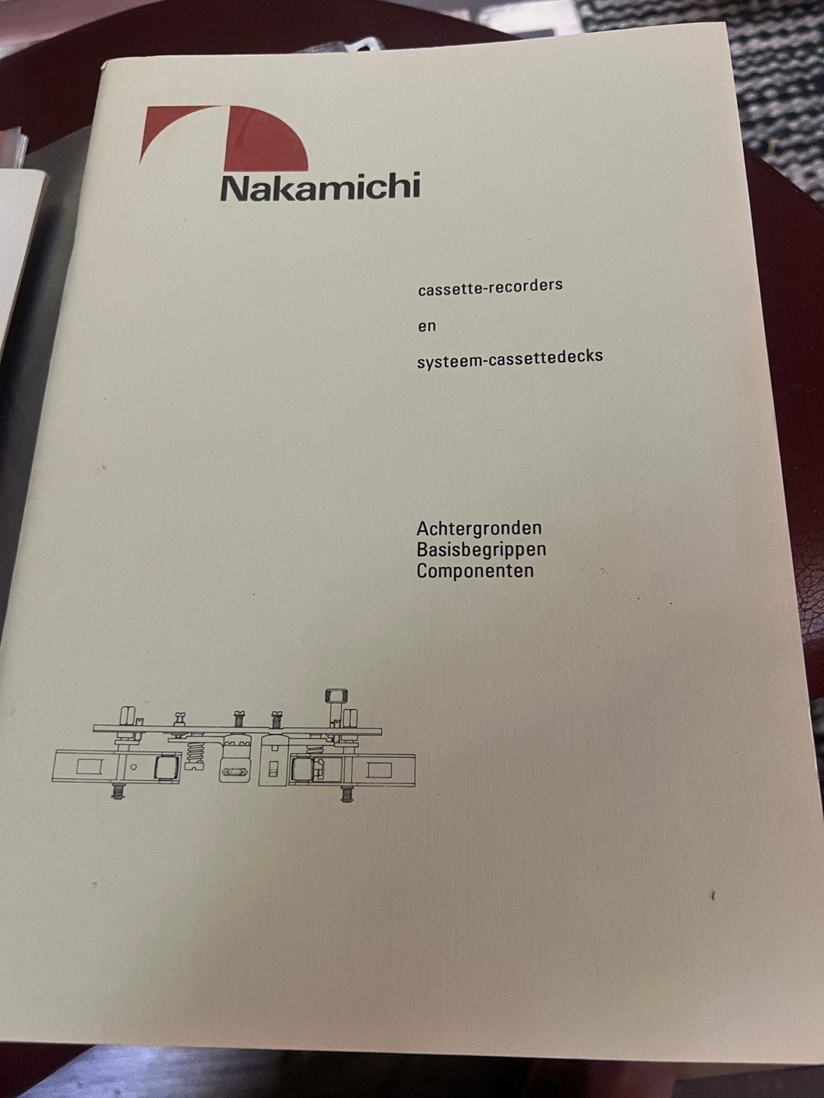 Nakamichi boekje cassette-recorders en systeem-cassettedecks, Ophalen of Verzenden, Overige merken
