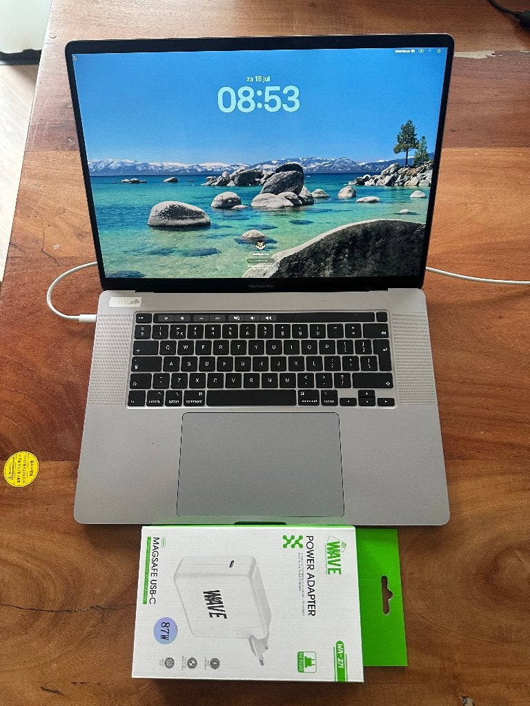 Macbook Pro 2019  i7 2.6ghz 16gb 512gb Touchbar 16inch, 512 GB, Apple, 16 inch, Ophalen