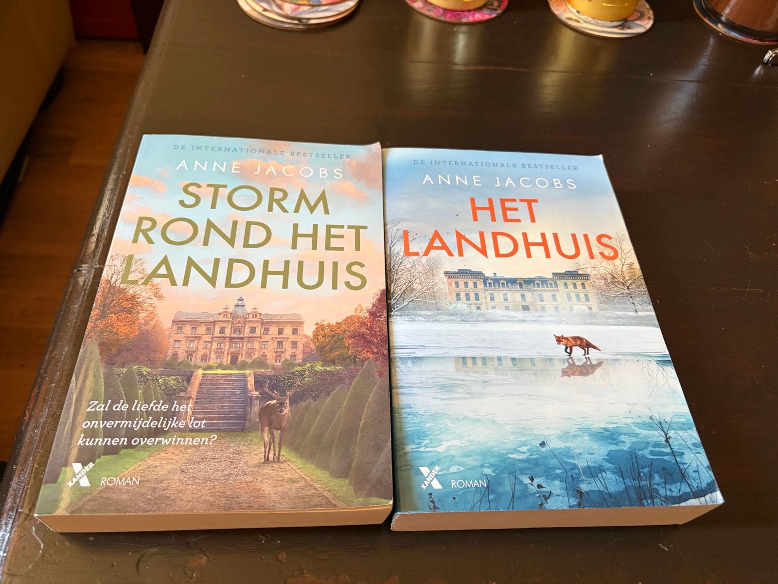 Boeken Anne Jacobs - Het Landhuis & Storm rond het Landhuis, Boeken, Ophalen of Verzenden, Gelezen, Nederland