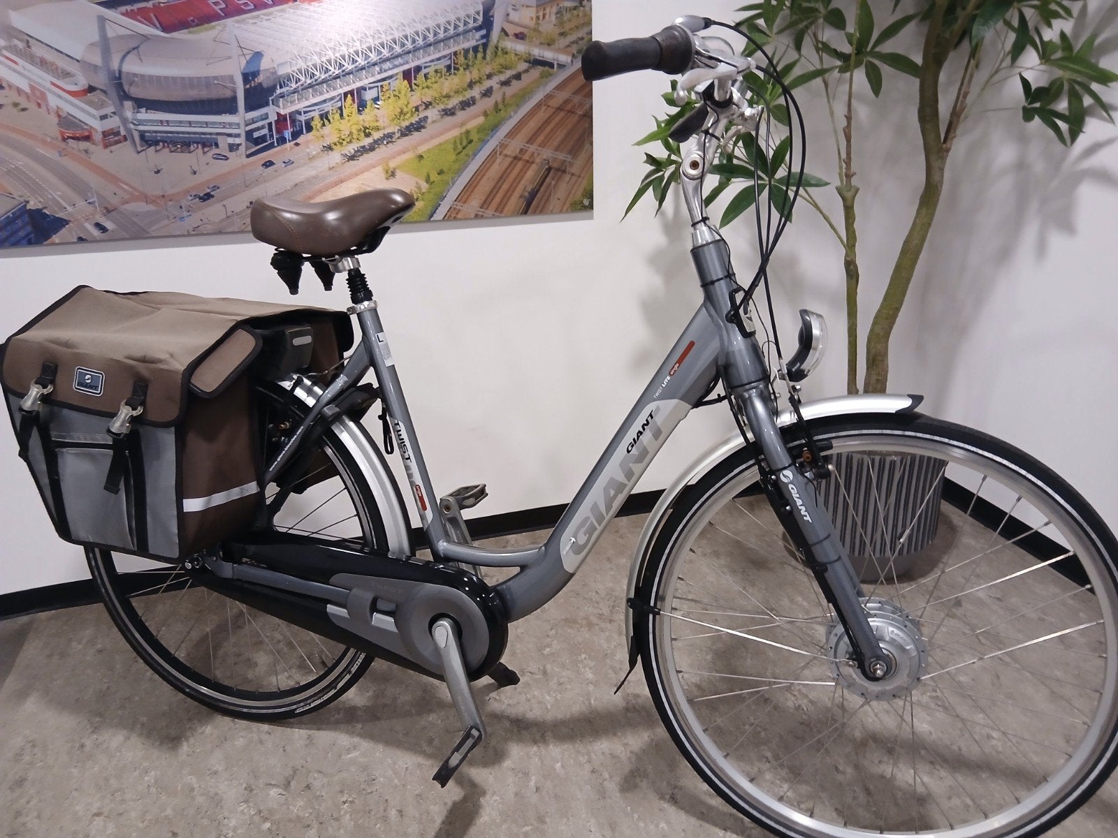 GIANT TWIST LITE ELEKTRISCHE DAMESFIETS E-BIKE IZGST !, 56 cm of meer, Ophalen, Zo goed als nieuw, Giant