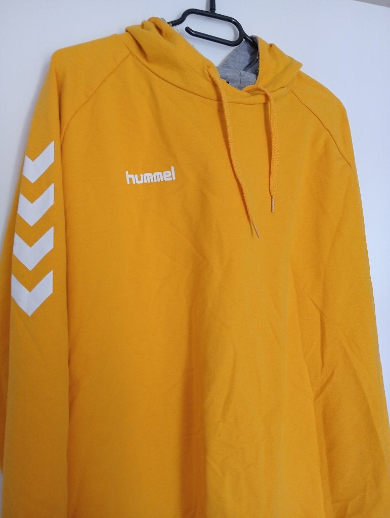 Heren kleding grote maat Gele Hoodie 3xl, Ophalen of Verzenden, Gedragen, Hummel, Geel