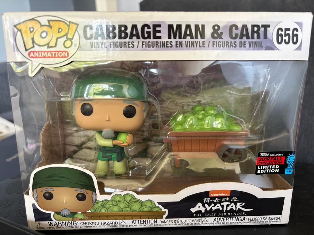 Funko Pop 656 Cabbage man & cart, Ophalen of Verzenden, Zo goed als nieuw