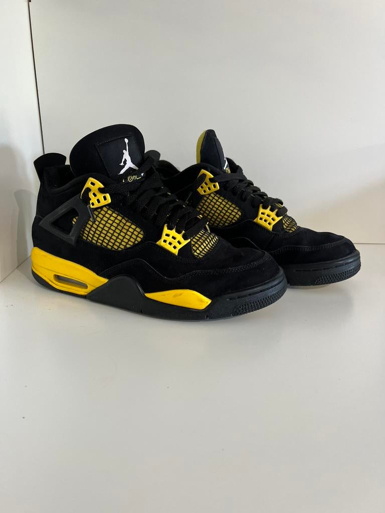 Nike Air Jordan 4 Thunder, ., Zwart, Ophalen of Verzenden, .