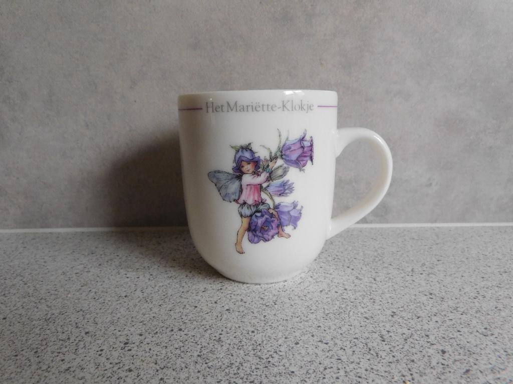 Mok het Mariette Klokje Flower Fairies, Ophalen of Verzenden, Zo goed als nieuw, Overige stijlen, Kop(pen) en/of Schotel(s)