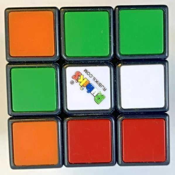 Originele Rubik's Cube 3x3 Kubus Breinbreker puzzel 2013, Verzenden, Minder dan 500 stukjes, Zo goed als nieuw, Rubik's of 3D-puzzel