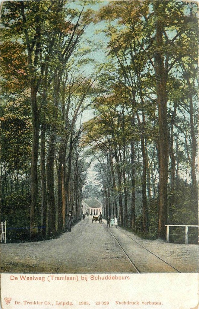 388-282-035 De Weelweg bij Schuddebeurs, Verzenden, Voor 1920, Zeeland