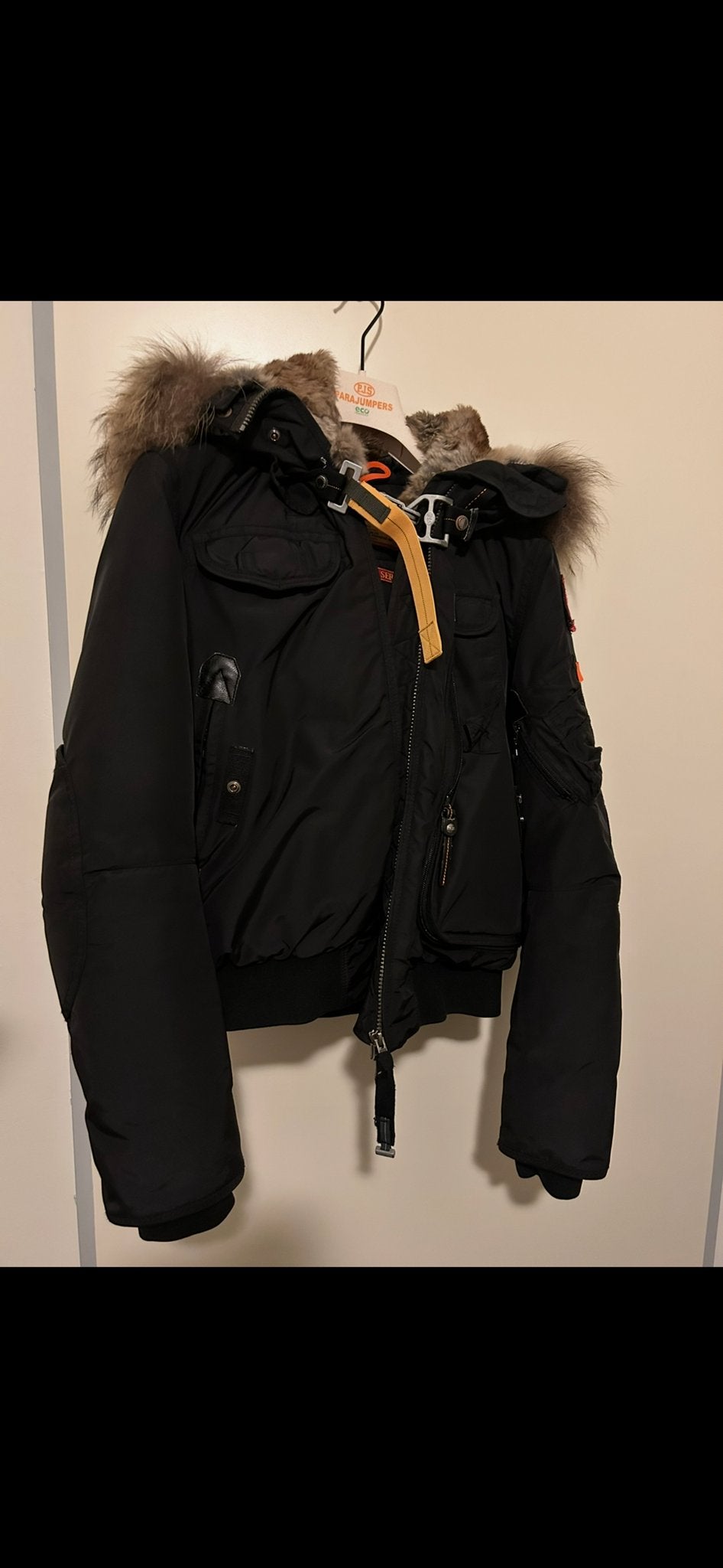 Parajumpers Masterpiece Series Bomberjack Zwart Maat S, Ophalen of Verzenden, Zo goed als nieuw, Maat 36 (S), Zwart
