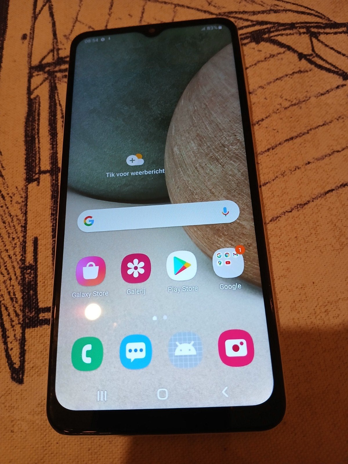 Samsung Galaxy A12 64GB Simlockvrij, Verzenden, Wit, Touchscreen, Zo goed als nieuw