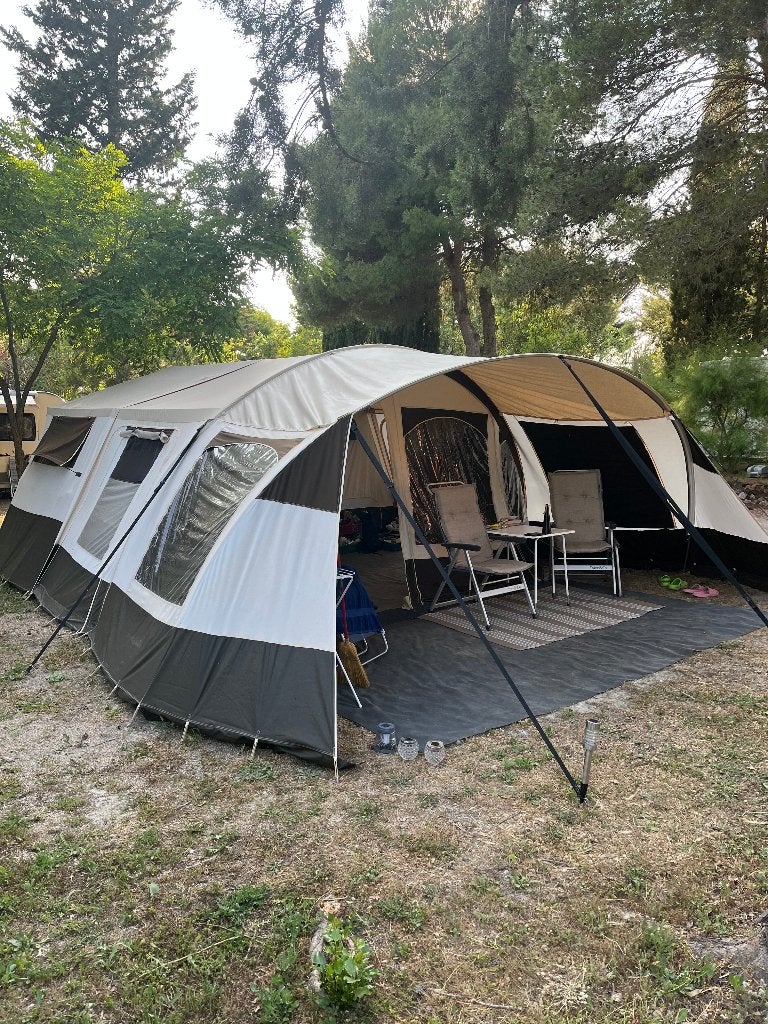 vouwwagen Jamet Dakota outdoor AS, Beige, Ophalen of Verzenden, Aanwezig, Jamet