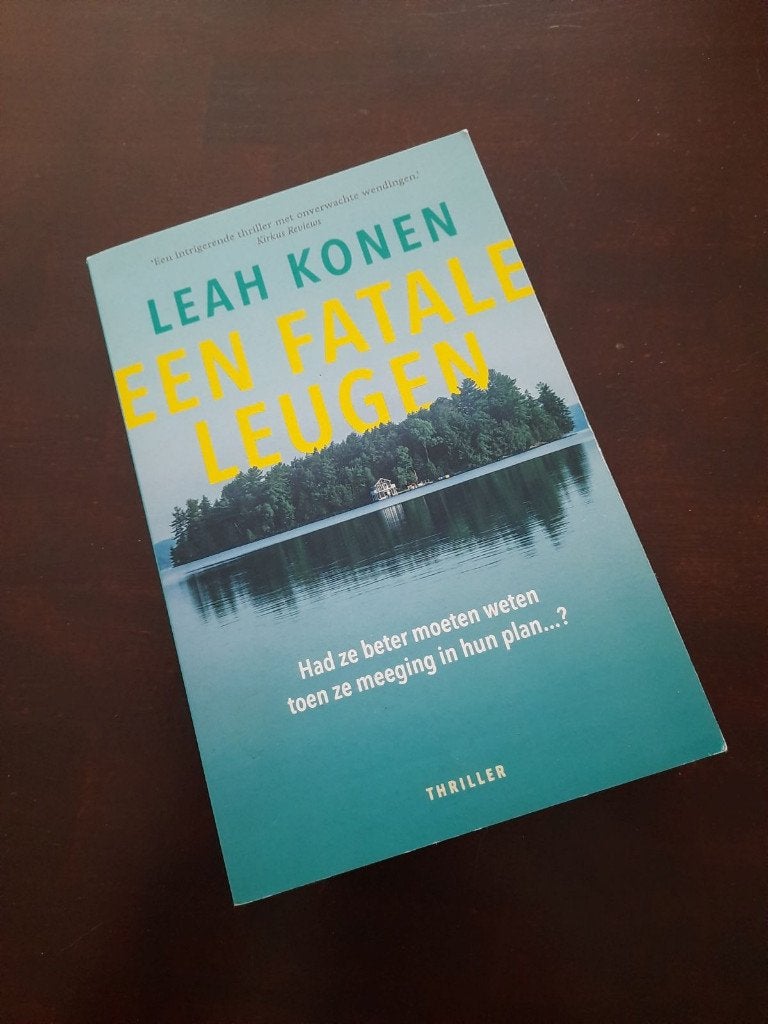 Leah Konen - een fatale leugen, Ophalen of Verzenden, Zo goed als nieuw