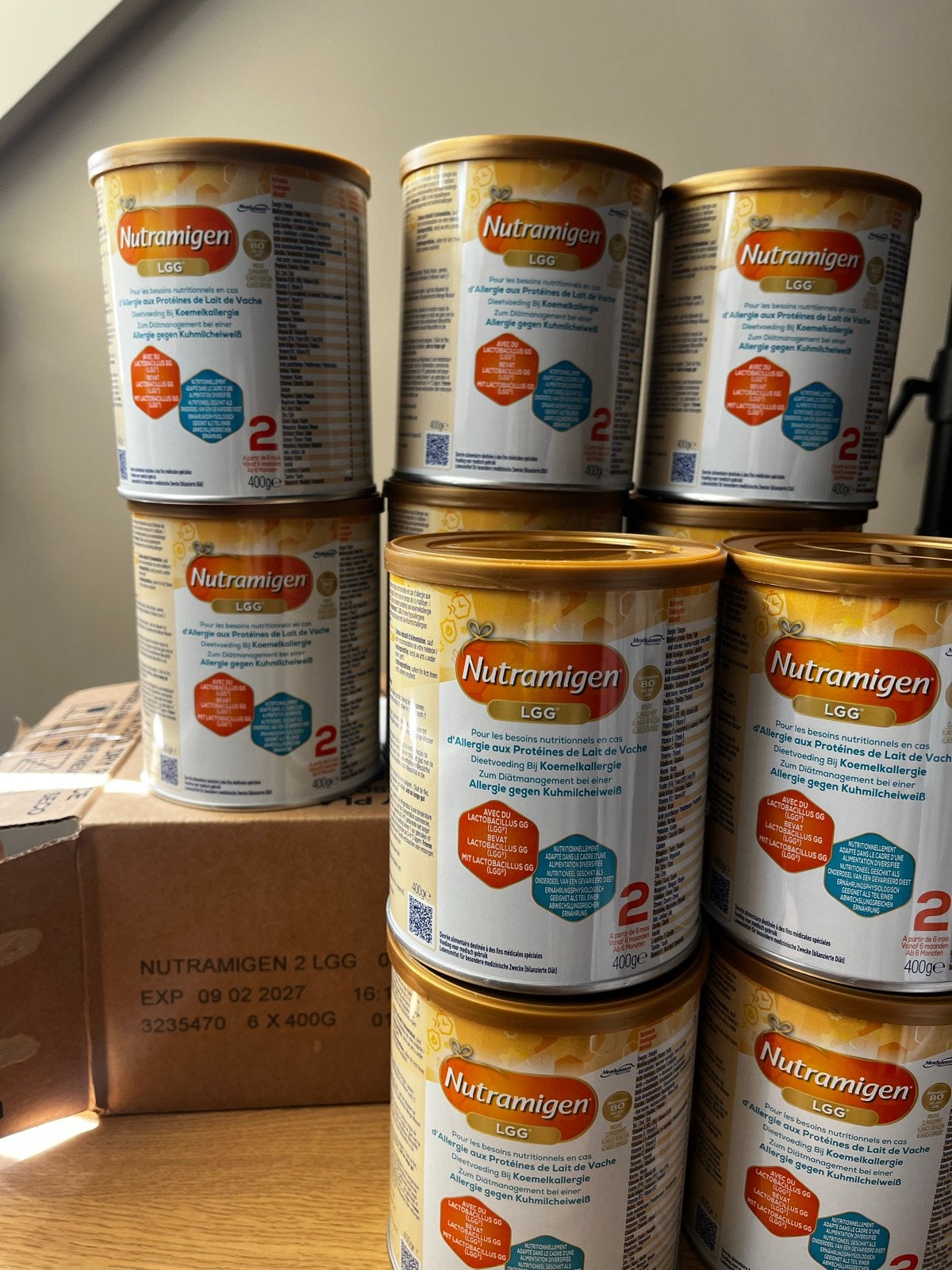 10x Nutramigen LGG2 Koemelkallergie Voeding - THT 09-02-2027, Ophalen of Verzenden, Nieuw, Overige typen, Overige merken