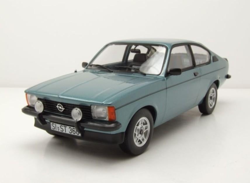 1:18 Opel Kadett C Ralley Winterfest 1978 Blauw/Groen Norev, Hobby en Vrije tijd, Modelauto's | 1:18, Nieuw, Auto, Norev, Ophalen of Verzenden