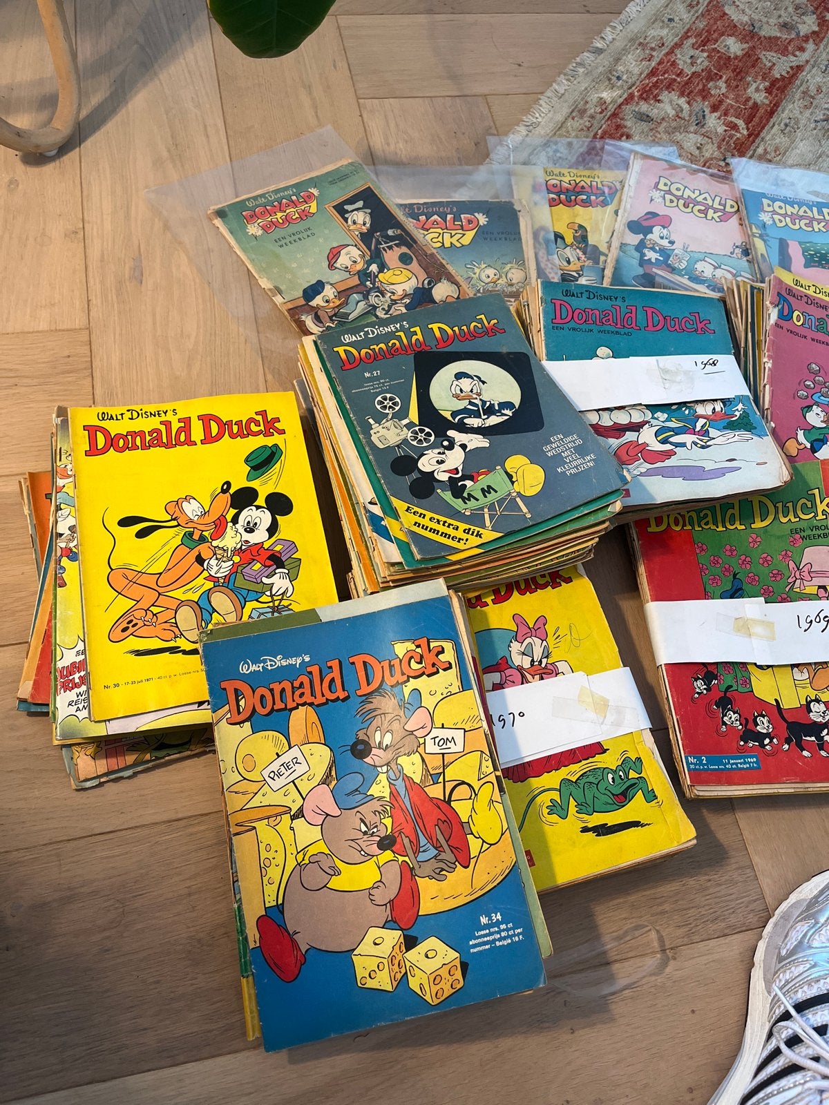 Grote collectie Donald Duck weekbladen - Jaren '60 en '70, Meerdere stripboeken, Ophalen of Verzenden, Gelezen