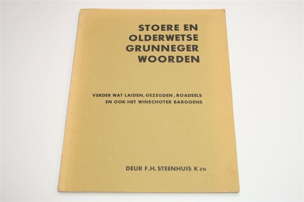 Grunneger Woordenboek & Gezegden — Met Winschoter Bargoens, Boeken, Ophalen of Verzenden, Gelezen
