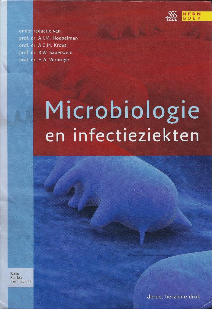 BOEKMICROBIOLOGIE EN INFECTIEZIEKEN., Boeken, Zo goed als nieuw, Div., Beta, HBO
