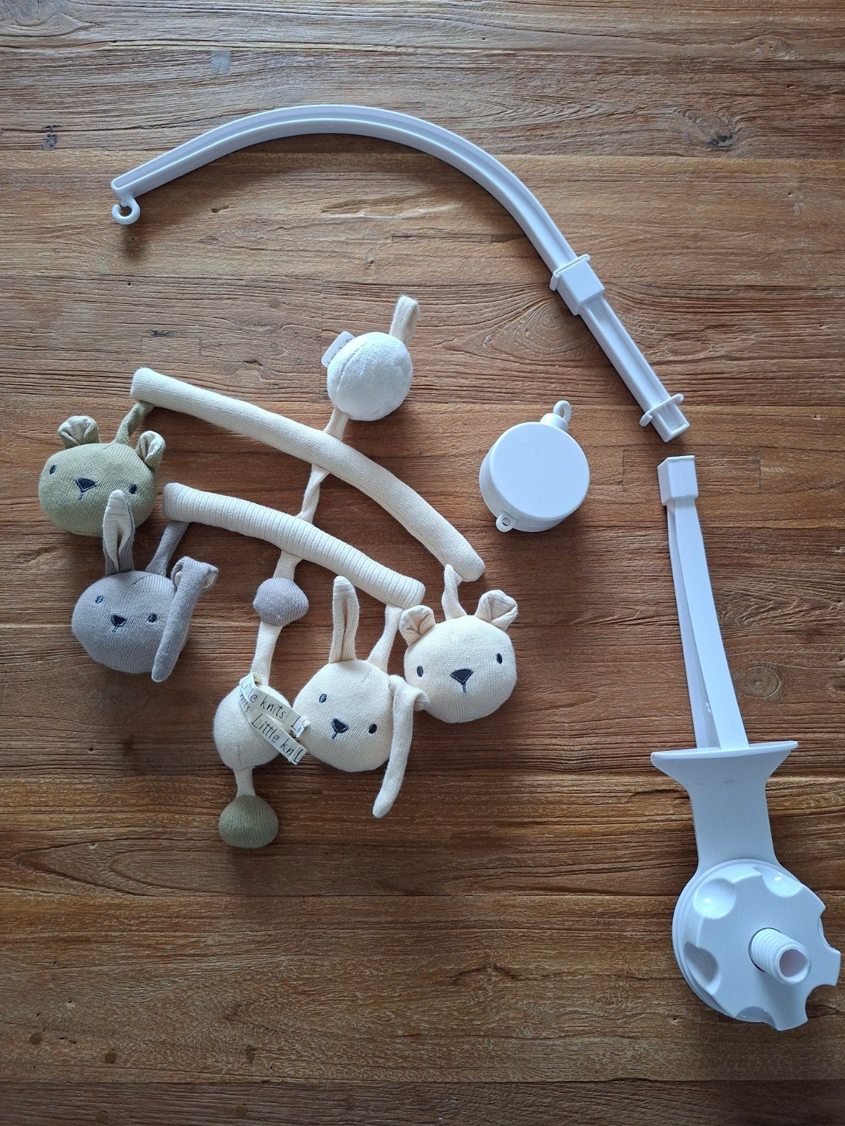Little Knits Muziekmobiel incl. muziekdoosje, Kinderen en Baby's, Ophalen, Zo goed als nieuw, Mobiel, Met geluid