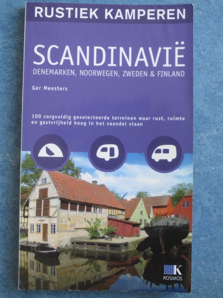 Rustiek kamperen in Scandinavië, Boeken, Reisgidsen, Europa, Ophalen of Verzenden, Reisgids of -boek, Gelezen