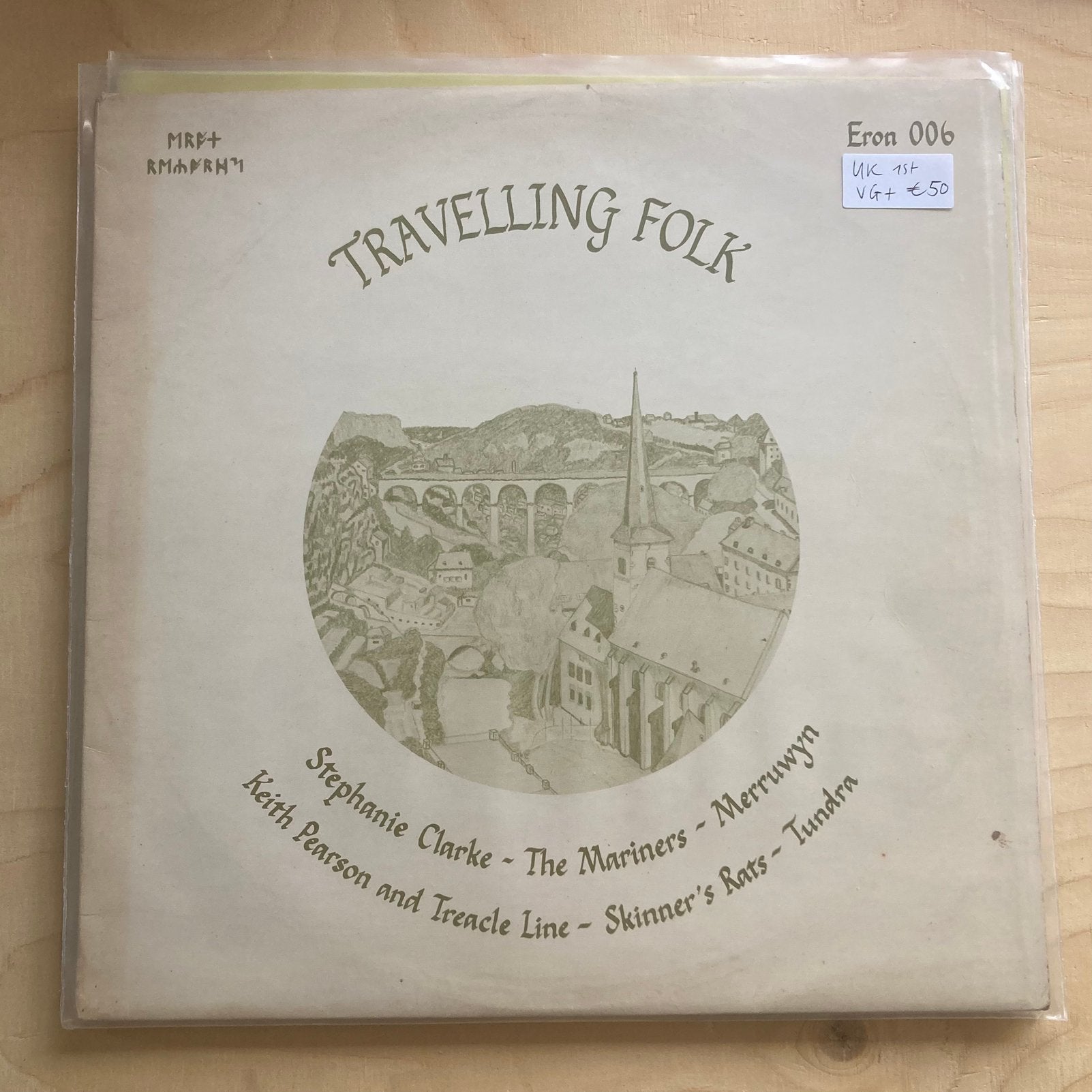 Travelling Folk - Rare Comp UK Eron, Ophalen of Verzenden, Zo goed als nieuw, 12 inch, Poprock
