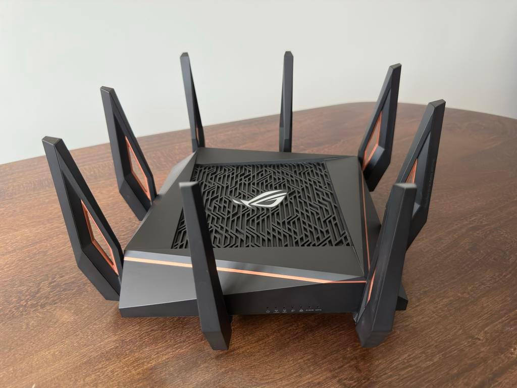 ASUS ROG GT-AX11000 - Tri-Band - WiFi 6 + 160MHz - 2.5Gbps, Ophalen of Verzenden, Zo goed als nieuw, Router, Asus