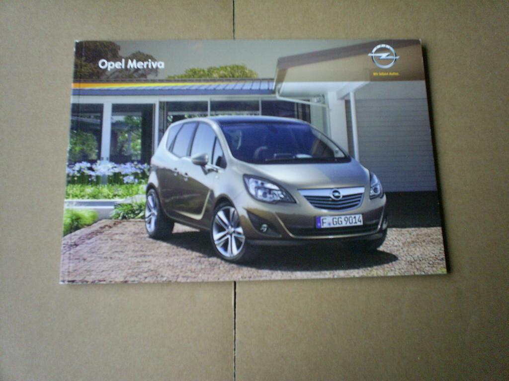 Opel Meriva 7 / 2013 48 pag., Verzenden, Zo goed als nieuw, Opel
