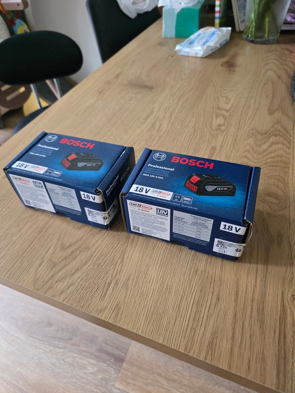 Bosch GBA 18v 4 ah, Ophalen of Verzenden