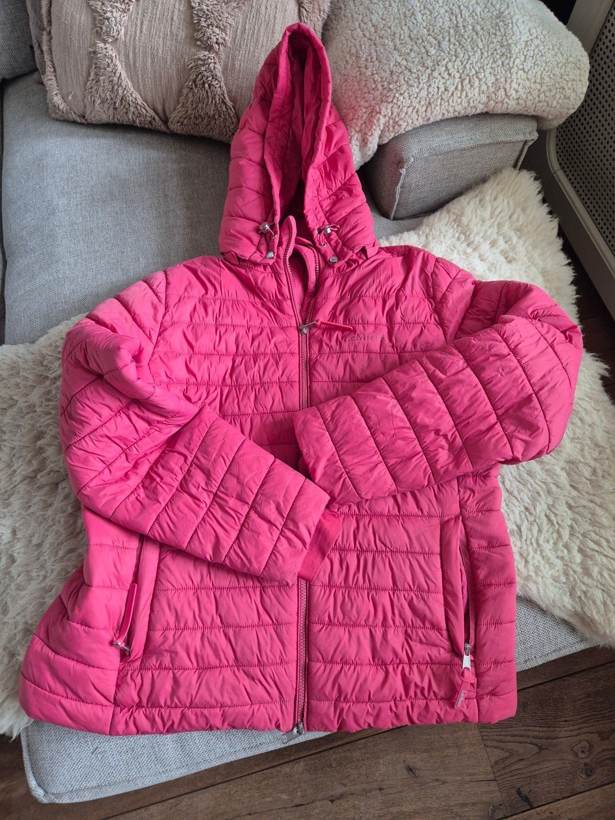 Lemieux jas Cranberry, Dieren en Toebehoren, Paardrijkleding, Ophalen of Verzenden, Gebruikt, Dressuur, Bovenkleding