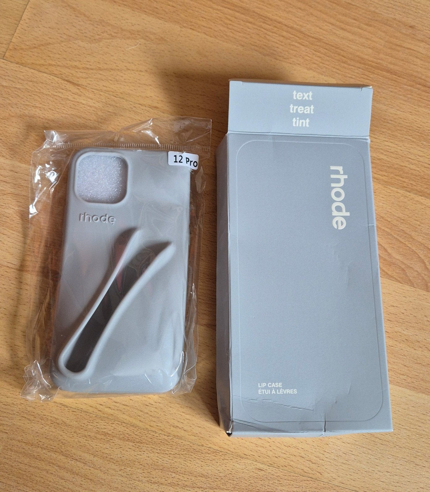 Nieuw Rhode iPhone 12 Pro Hoesje - Grijs Siliconen, Telecommunicatie, Nieuw, Hoesje of Tasje, Ophalen of Verzenden, Siliconen