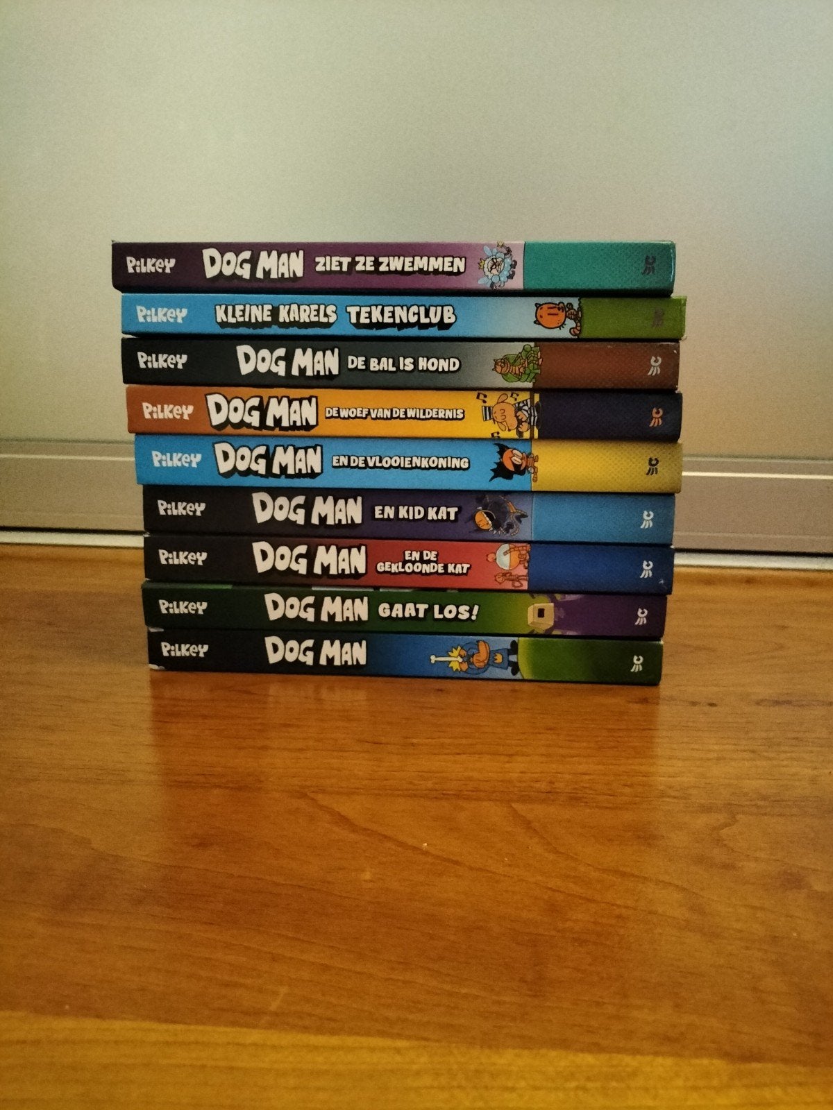 Dog Man boekenreeks - Complete set van 9 boeken, Ophalen of Verzenden, Zo goed als nieuw, Dav Pilkey, Fictie algemeen