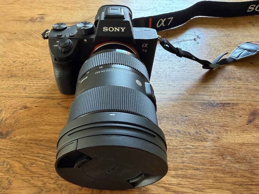 Sony a7 lll, Audio, Tv en Foto, Ophalen, Accu, Zo goed als nieuw, Kantelbaar/draaibaar scherm