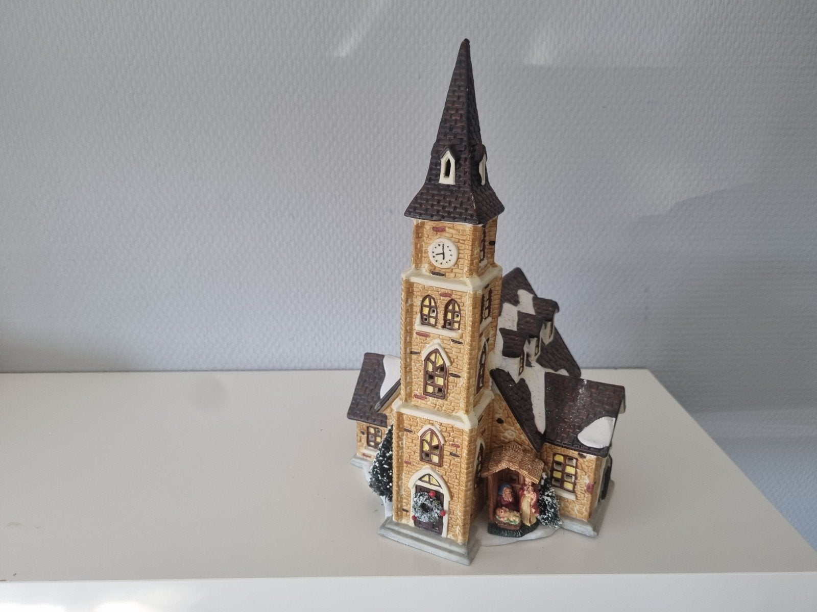 Dickensville kersthuisjes incl. verlichting, Ophalen of Verzenden, Zo goed als nieuw