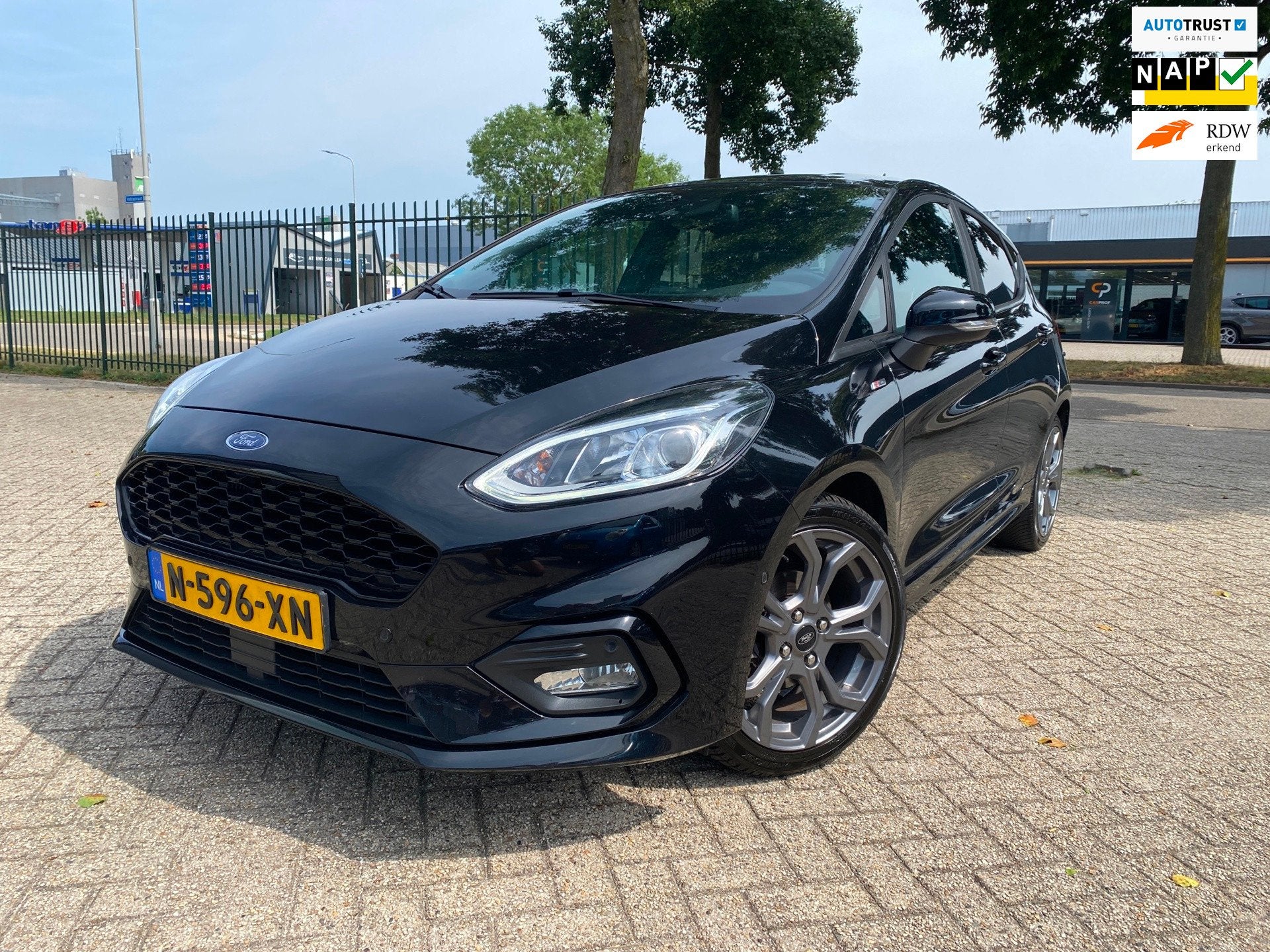 Ford Fiesta 1.0 EcoBoost ST-Line X Apple Carplay Cruise Pdc, Voorwielaandrijving, Dealer onderhouden, Gebruikt, Euro 6