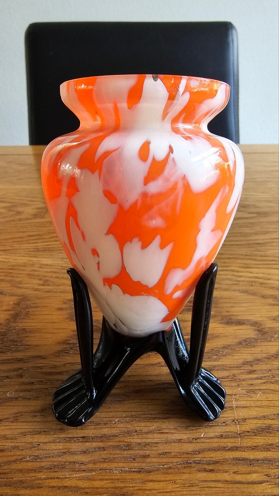 Vintage Murano Opaline Vaas Carlo Moretti Jaren '70, Ophalen of Verzenden