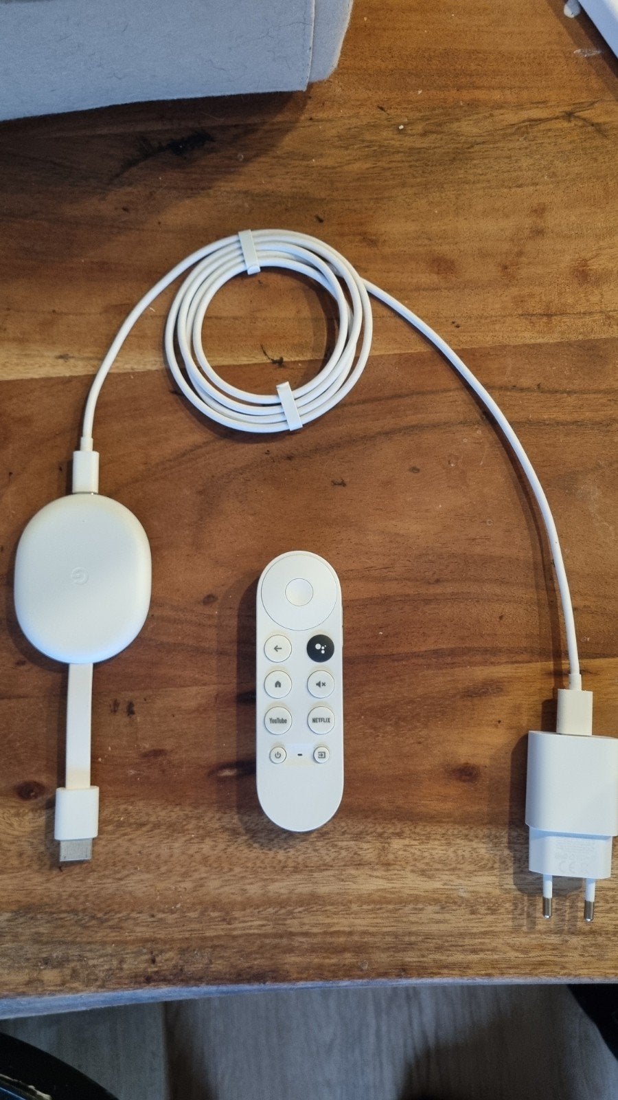 Chromecast met Google TV HD, Audio, Tv en Foto, Mediaspelers, Ophalen of Verzenden, Zo goed als nieuw, HDMI