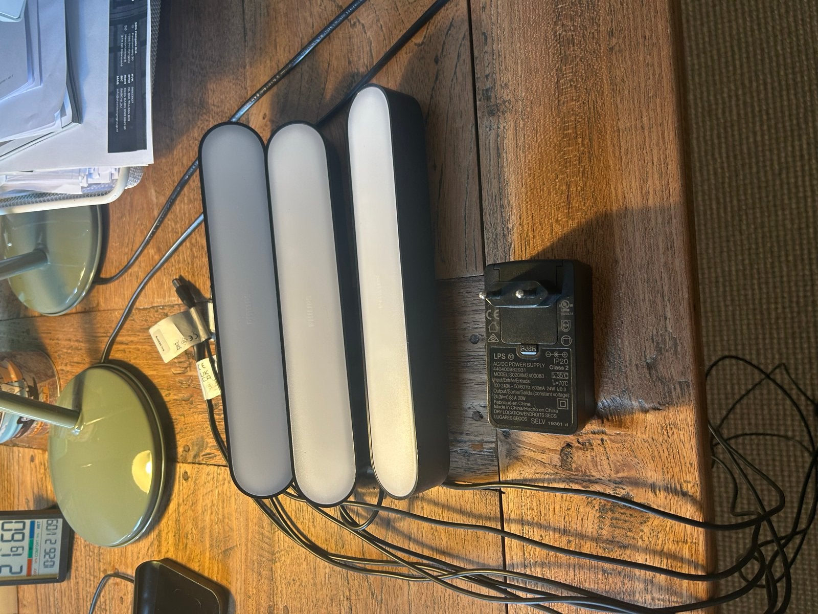 Philips Hue Play Lightbar - 3 stuks, Zwart, Ophalen of Verzenden, Dimbaar, Philips Hue