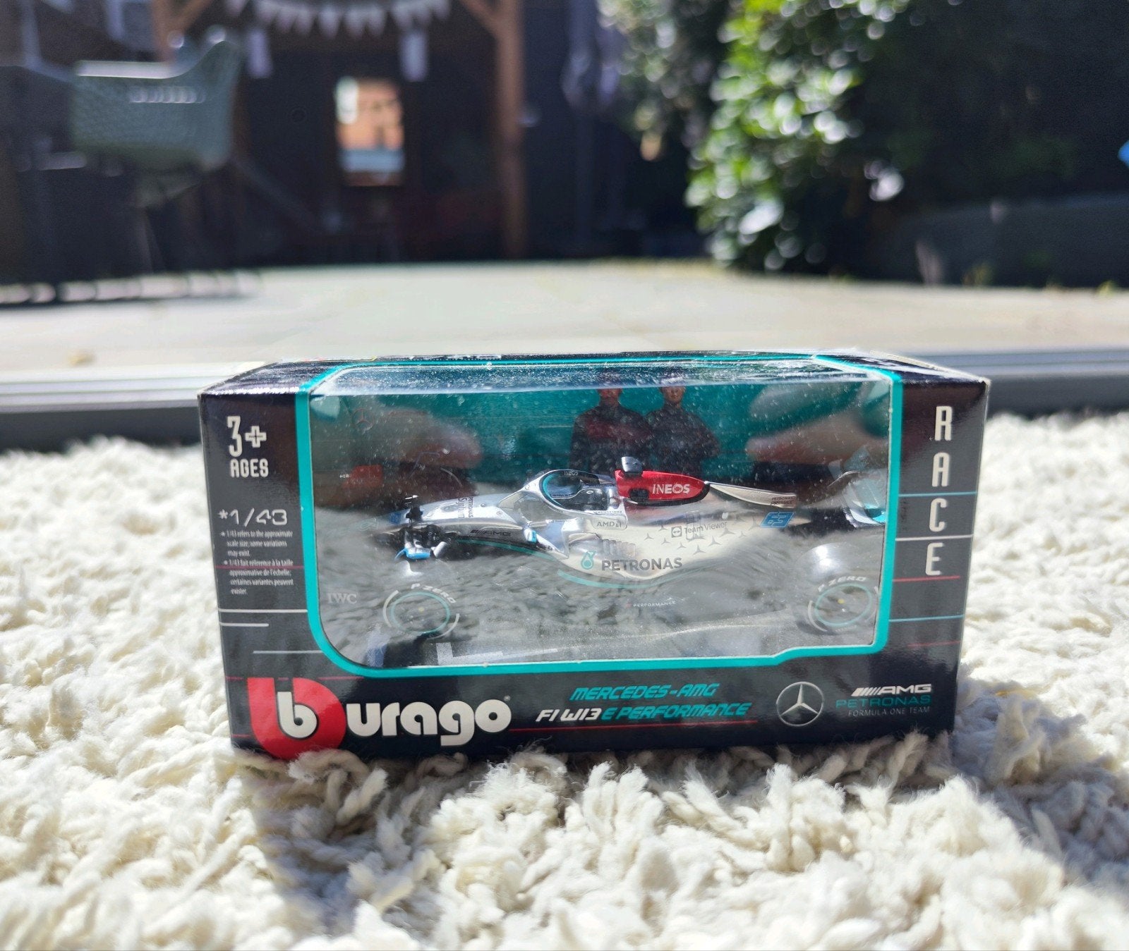 burago mercedes w13, Ophalen, Zo goed als nieuw, Auto