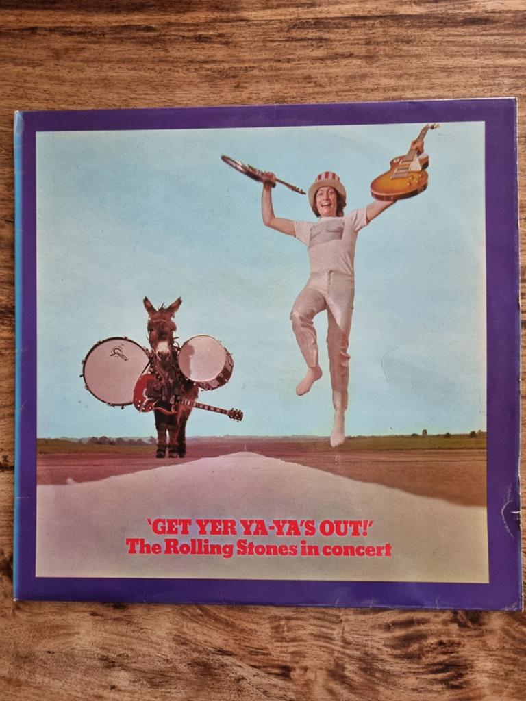 The Rolling Stones - Get Yer Ya-Ya's Out! (LP, 1970), Cd's en Dvd's, Vinyl | Rock, Gebruikt, Originele persing, Ophalen of Verzenden