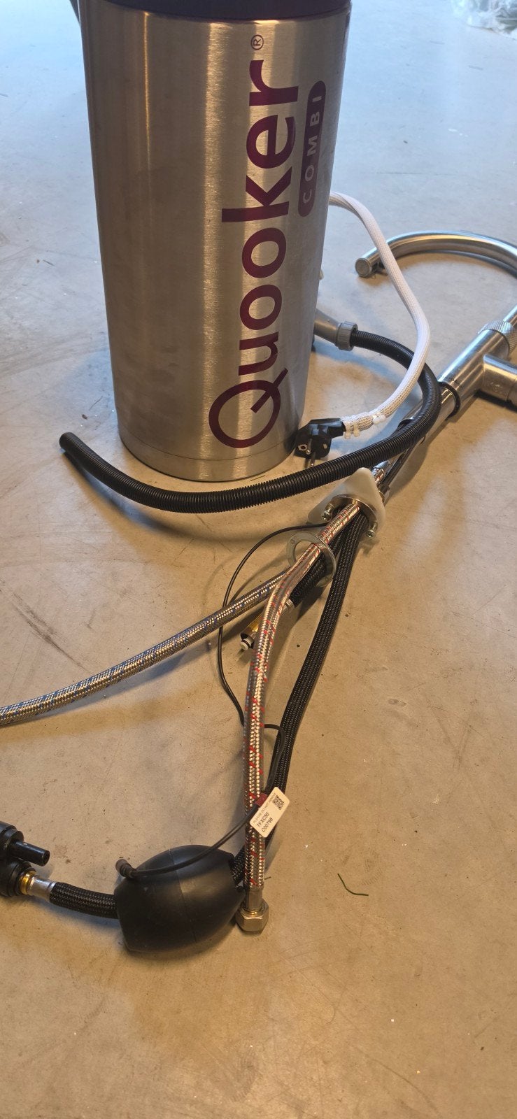 Quooker Flex RVS + COMBI 7L compleet – jonge set, 2 liter of meer, Ophalen, Zo goed als nieuw, Rvs