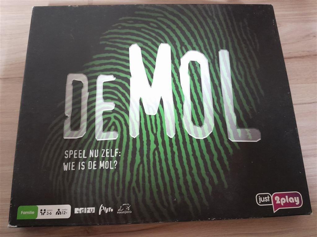 de mol - speel nu zelf wie is de mol - s3910, Hobby en Vrije tijd, Gezelschapsspellen | Bordspellen, Verzenden, Zo goed als nieuw