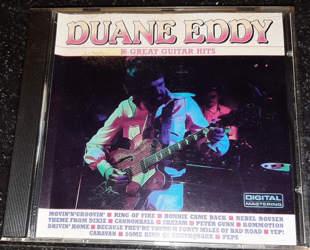 Duane Eddy 16 great guitar hits, Ophalen of Verzenden, Zo goed als nieuw