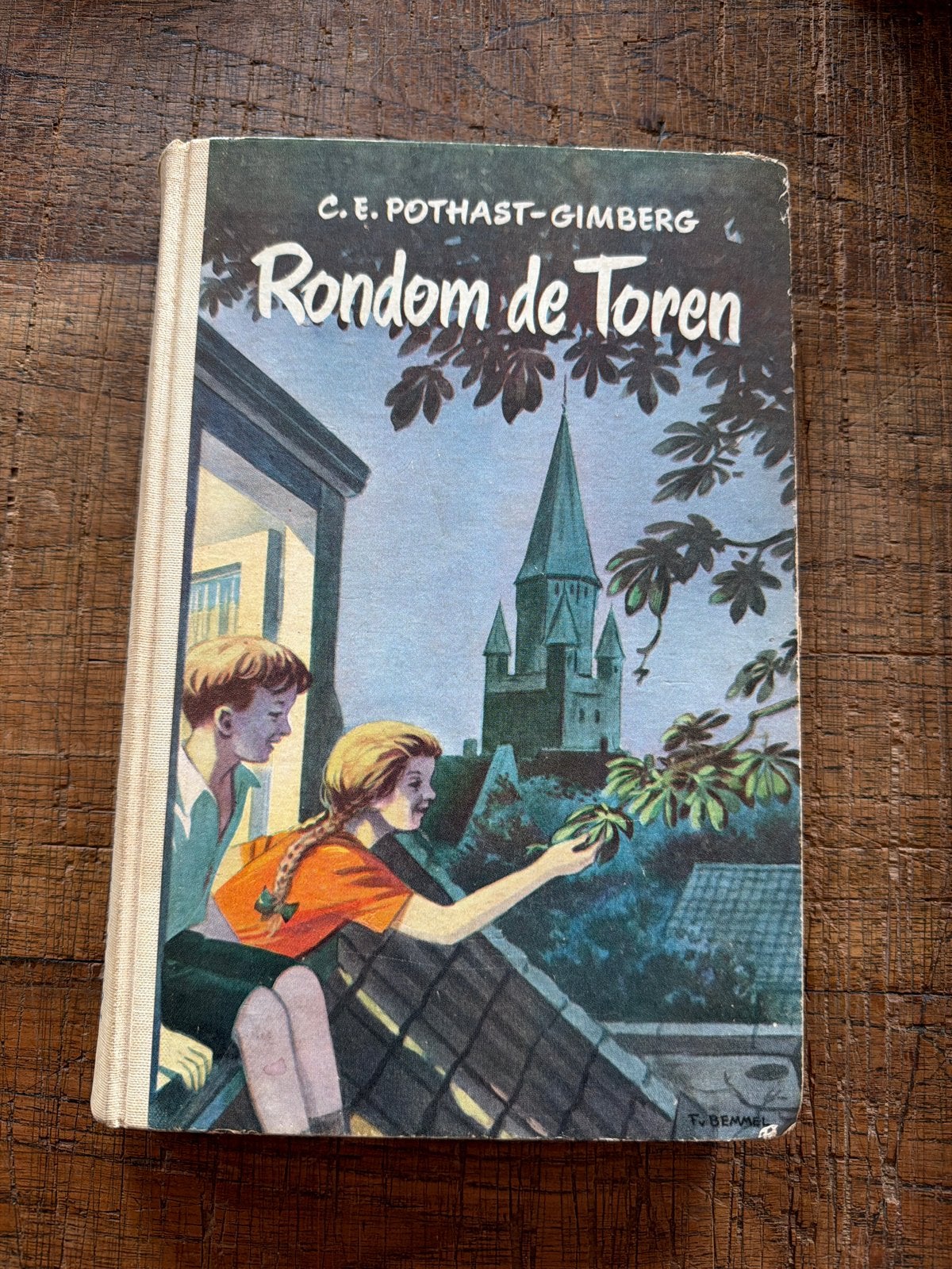 Rondom de Toren - C.E. Pothast-Gimberg (1949), Ophalen of Verzenden, Gelezen, Fictie