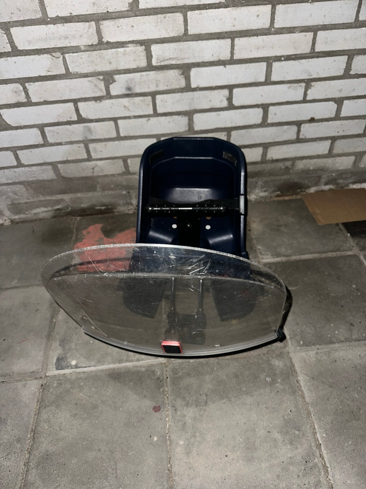Römer Sulky fietsstoeltje met windscherm, Ophalen, Gebruikt, 9 t/m 18 kg, Voorzitje