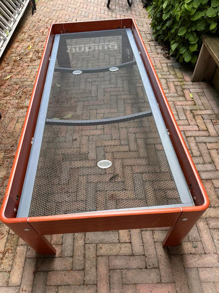 Auping Auronde bed 80 x 200 H48, Ophalen, Eenpersoons, Bruin, Zo goed als nieuw
