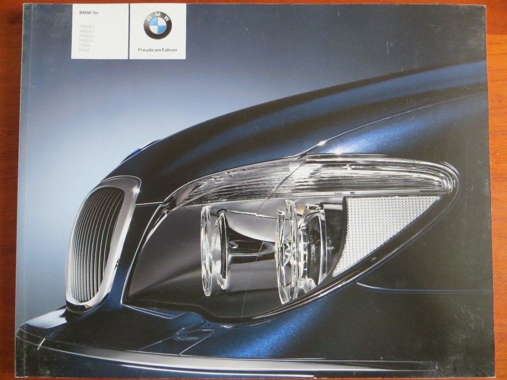 BMW 7: BMW 7er (2005) + prijslijst, Ophalen of Verzenden, Nieuw, BMW