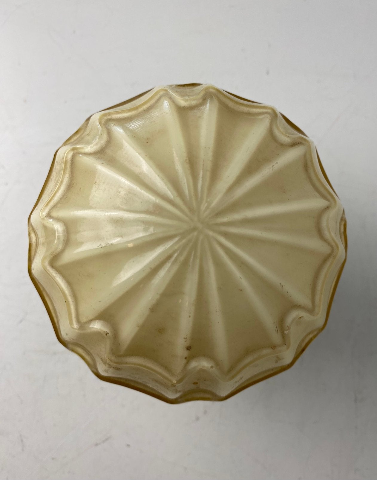Art Deco glazen plafondlamp Thabur , jaren 40, Ophalen of Verzenden, Huis en Inrichting