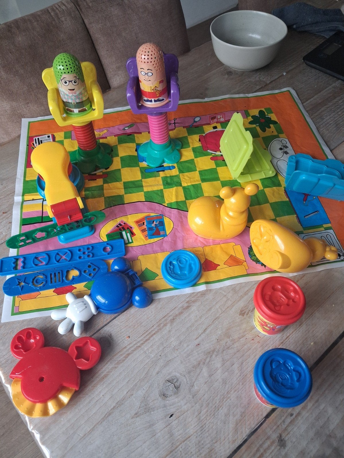 Grote set Play-Doh klei en accessoires, Kinderen en Baby's, Ophalen of Verzenden, Gebruikt, Jongen of Meisje