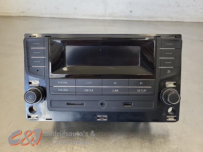 Radio van een Volkswagen Crafter, Gebruikt, -, Volkswagen, -