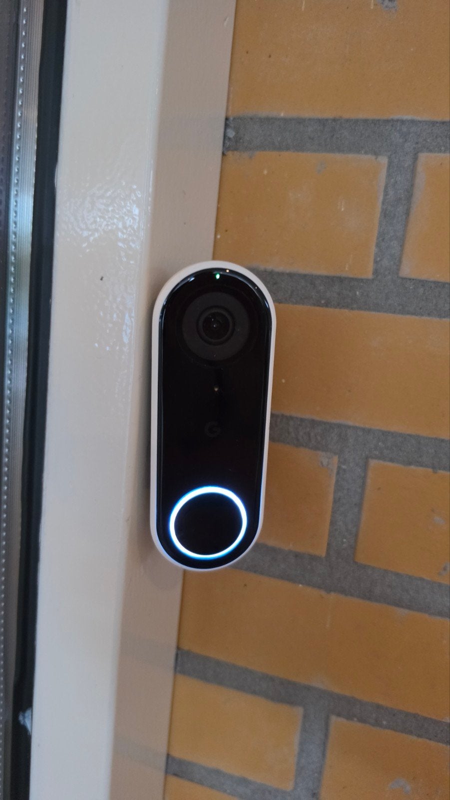 Google Nest Hello bedraad - met doos en toebehoren garantie, Huis en Inrichting, Ophalen of Verzenden, Zo goed als nieuw