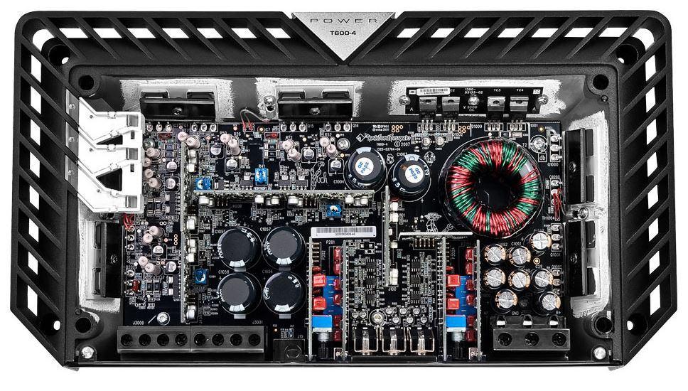 Rockford Fosgate POWER T600-4 4 kanaals versterker, Auto diversen, Autospeakers, Audio Design, Nieuw, Am Breilingsweg 3, 76709 Kronau, Duitsland